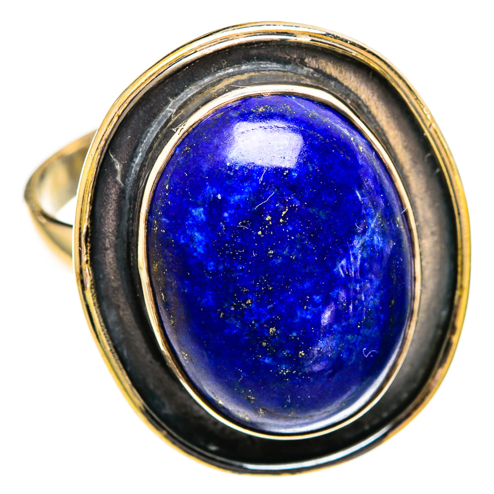 Lapis Lazuli Rings handcrafted by Ana Silver Co - RING110376 - Photo 2