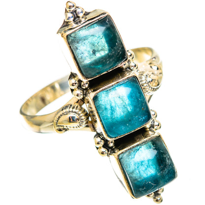 Apatite Rings handcrafted by Ana Silver Co - RING110377 - Photo 2