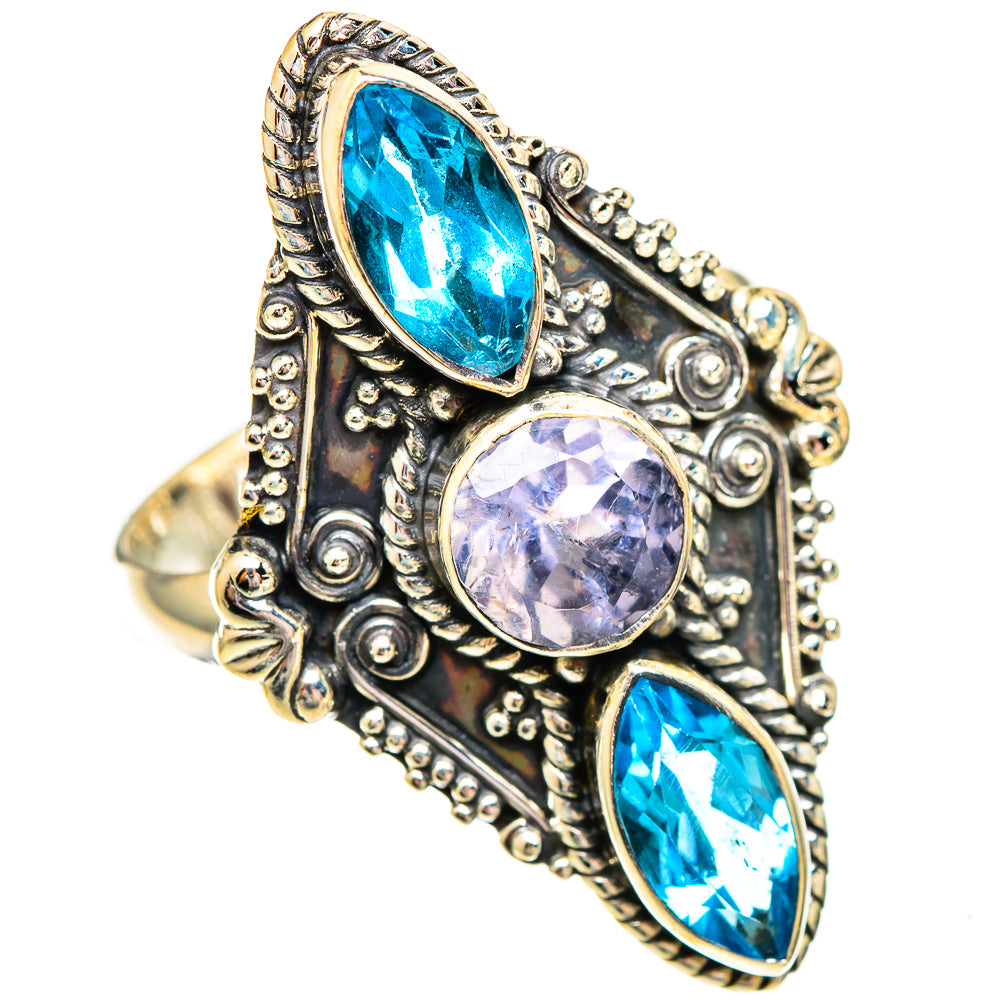 Violet Spinel Rings handcrafted by Ana Silver Co - RING110384 - Photo 2