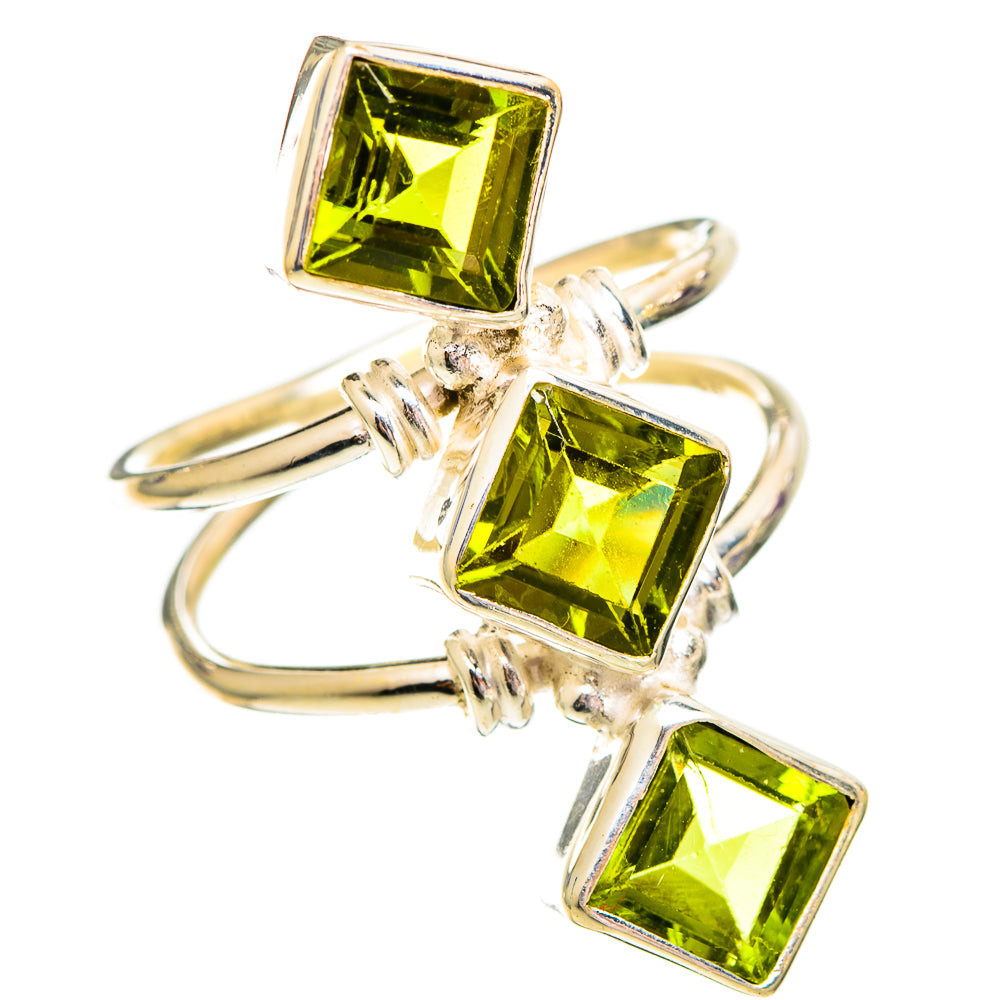 Peridot Rings handcrafted by Ana Silver Co - RING110387 - Photo 2