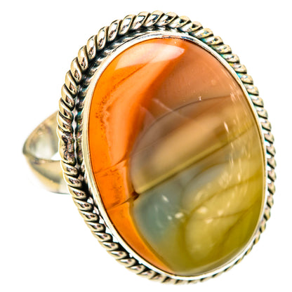Imperial Jasper Rings handcrafted by Ana Silver Co - RING110390 - Photo 2