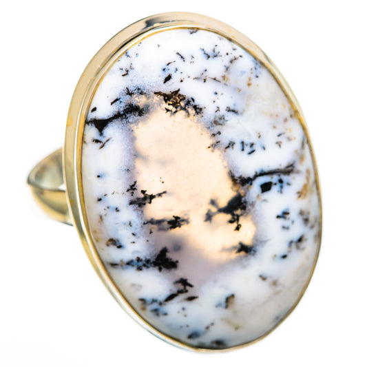 Dendritic Opal Rings handcrafted by Ana Silver Co - RING110411 - Photo 2
