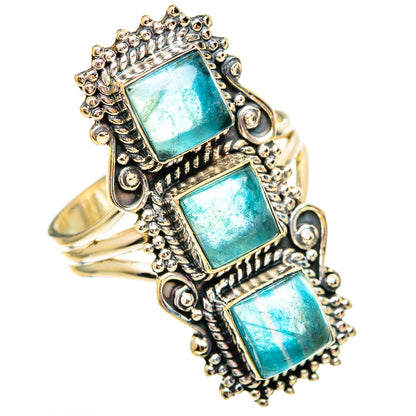 Apatite Rings handcrafted by Ana Silver Co - RING110423 - Photo 2