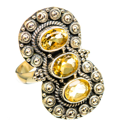 Citrine Rings handcrafted by Ana Silver Co - RING110434 - Photo 2