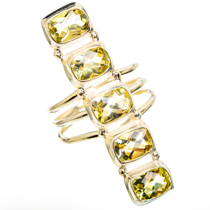 Citrine Rings handcrafted by Ana Silver Co - RING110446 - Photo 2