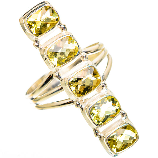 Citrine Rings handcrafted by Ana Silver Co - RING110447 - Photo 2