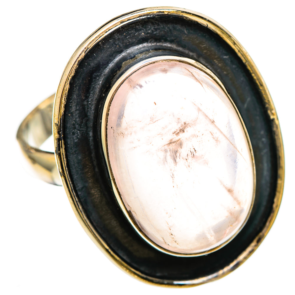 Rose Quartz Rings handcrafted by Ana Silver Co - RING110459 - Photo 2