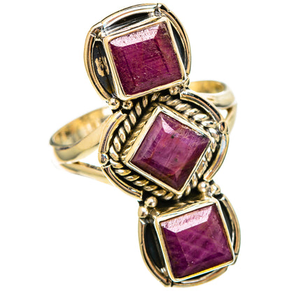 Ruby Rings handcrafted by Ana Silver Co - RING110460 - Photo 2