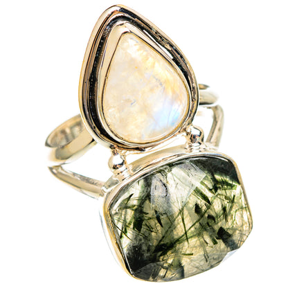 Tourmalinated Quartz Rings handcrafted by Ana Silver Co - RING110465 - Photo 2