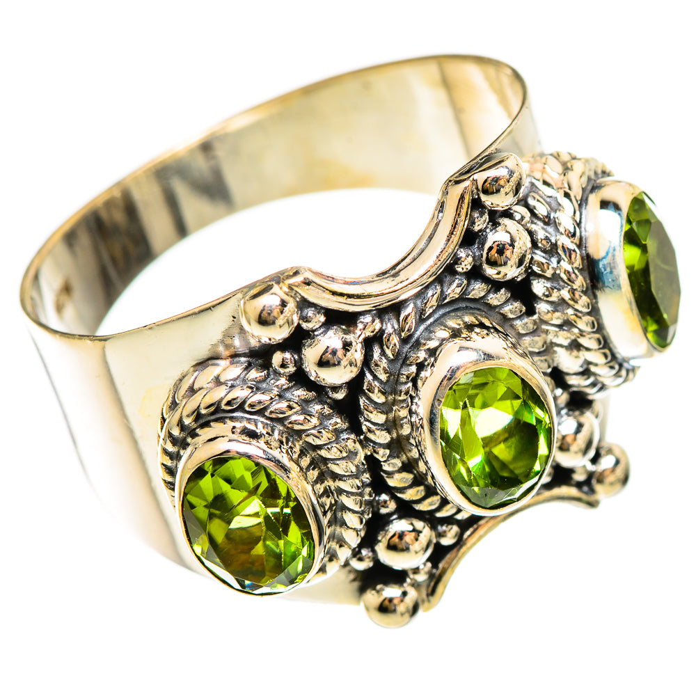 Peridot Rings handcrafted by Ana Silver Co - RING110482 - Photo 2