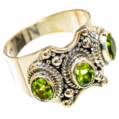 Peridot Rings handcrafted by Ana Silver Co - RING110482 - Photo 2