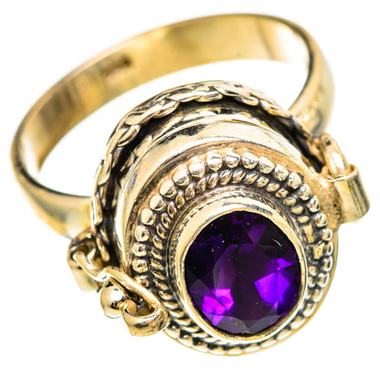Purple Spinel Rings handcrafted by Ana Silver Co - RING110494 - Photo 2