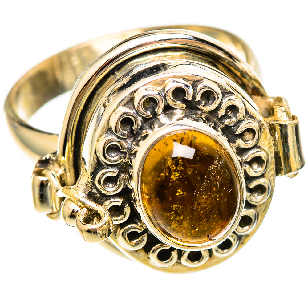 Citrine Rings handcrafted by Ana Silver Co - RING110517 - Photo 2