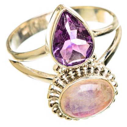 Pink Tourmaline Rings handcrafted by Ana Silver Co - RING110530 - Photo 2