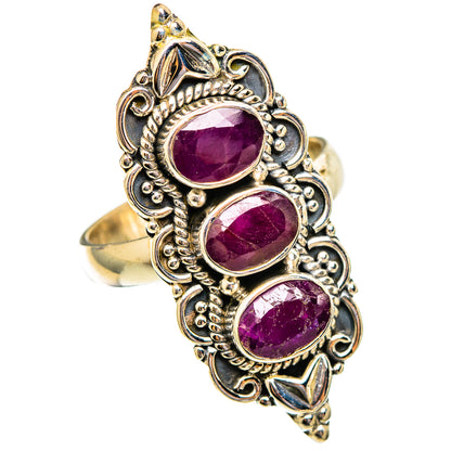 Ruby Rings handcrafted by Ana Silver Co - RING110543 - Photo 2