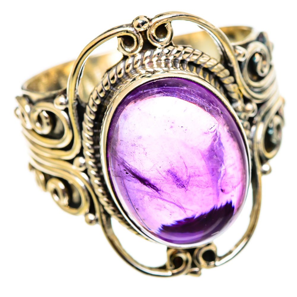 Amethyst Rings handcrafted by Ana Silver Co - RING110572 - Photo 2