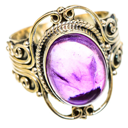 Amethyst Rings handcrafted by Ana Silver Co - RING110572 - Photo 2