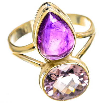 Amethyst Rings handcrafted by Ana Silver Co - RING110573 - Photo 2