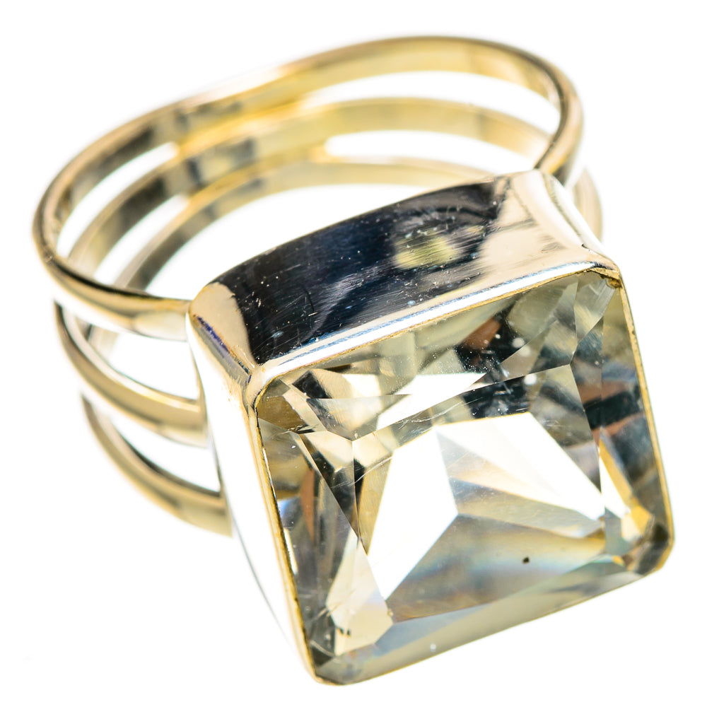 White Quartz Rings handcrafted by Ana Silver Co - RING110581 - Photo 2