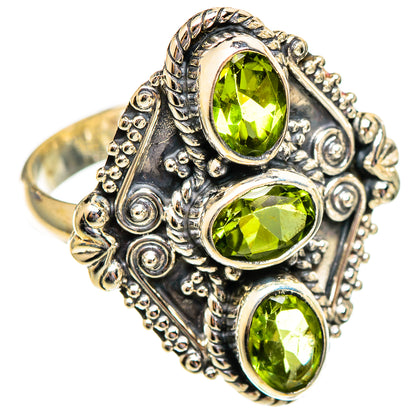 Peridot Rings handcrafted by Ana Silver Co - RING110595 - Photo 2