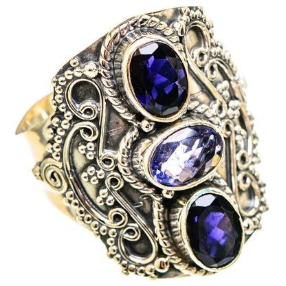 Violet Spinel Rings handcrafted by Ana Silver Co - RING110599 - Photo 2