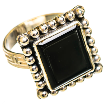 Black Onyx Rings handcrafted by Ana Silver Co - RING110630 - Photo 2