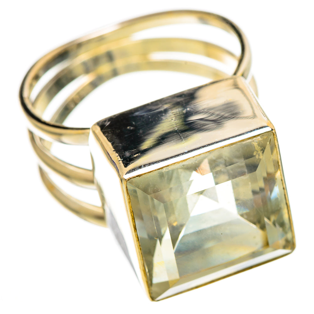 White Quartz Rings handcrafted by Ana Silver Co - RING110631 - Photo 2