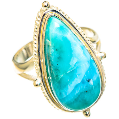 Larimar Rings handcrafted by Ana Silver Co - RING110642 - Photo 2