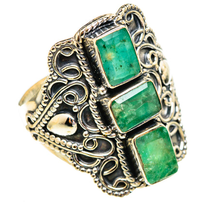 Emerald Rings handcrafted by Ana Silver Co - RING110658 - Photo 2