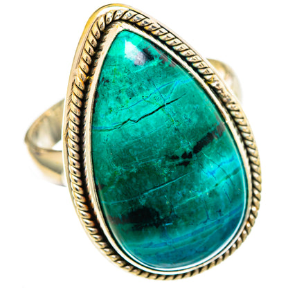 Chrysocolla Rings handcrafted by Ana Silver Co - RING110659 - Photo 2