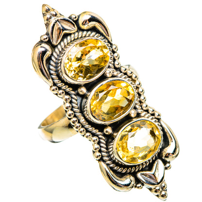 Citrine Rings handcrafted by Ana Silver Co - RING110674 - Photo 2