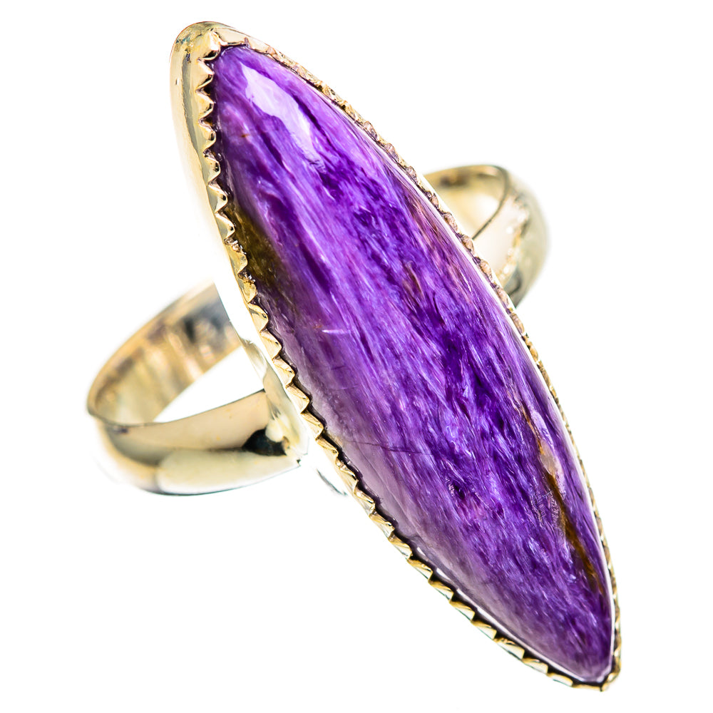 Charoite Rings handcrafted by Ana Silver Co - RING110686 - Photo 2