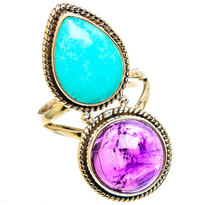 Larimar Rings handcrafted by Ana Silver Co - RING110694 - Photo 2
