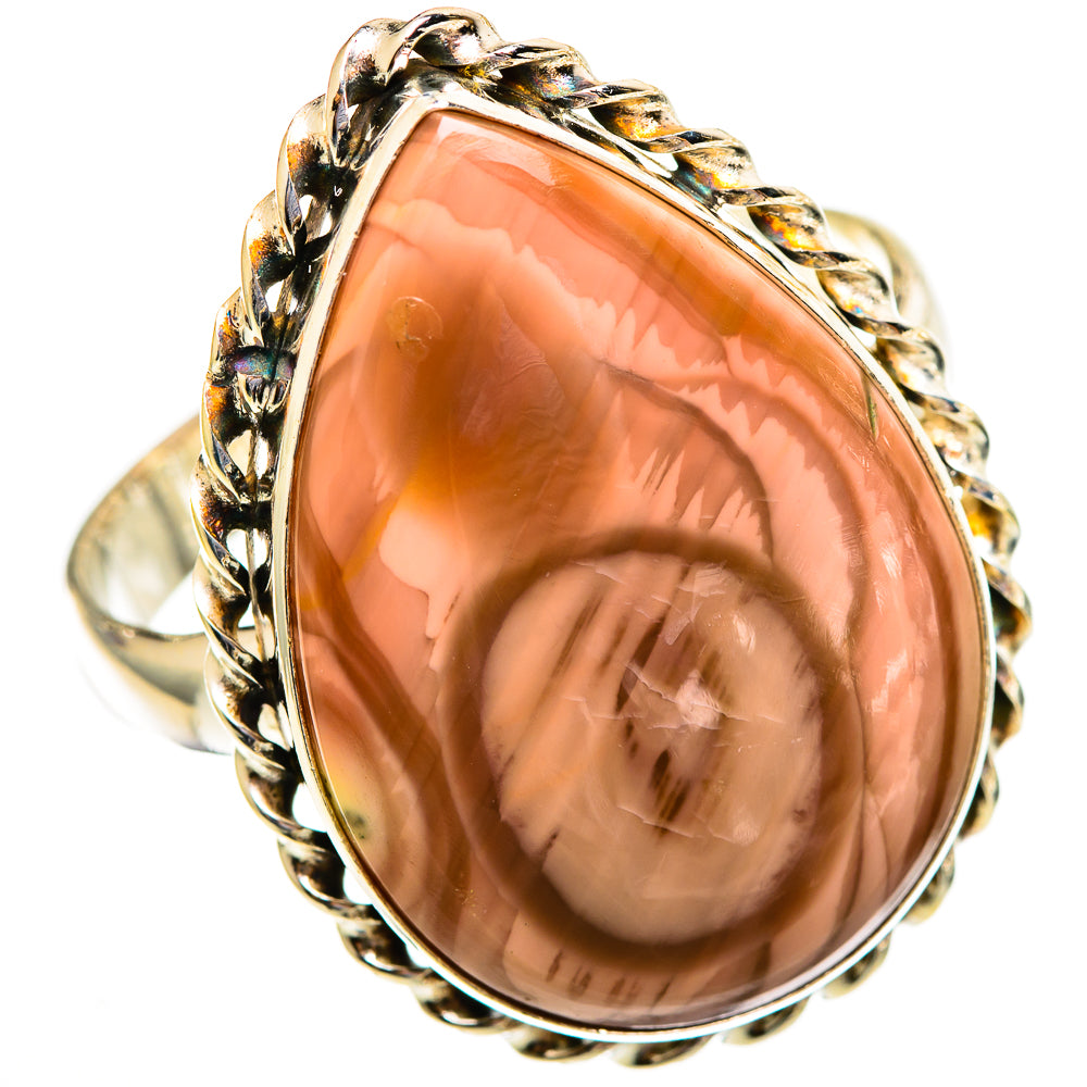 Imperial Jasper Rings handcrafted by Ana Silver Co - RING110713 - Photo 2