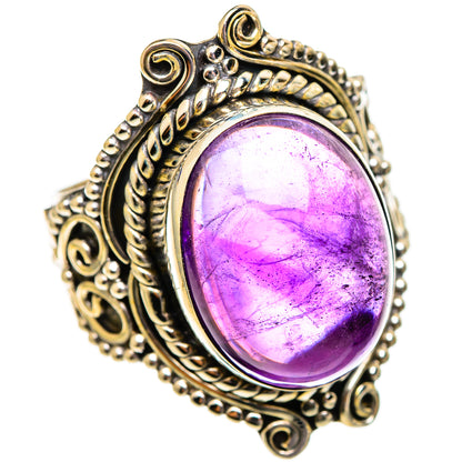 Amethyst Rings handcrafted by Ana Silver Co - RING110728 - Photo 2