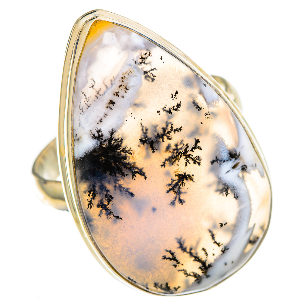Dendritic Opal Rings handcrafted by Ana Silver Co - RING110740 - Photo 2