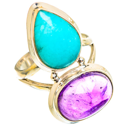 Larimar Rings handcrafted by Ana Silver Co - RING110741 - Photo 2