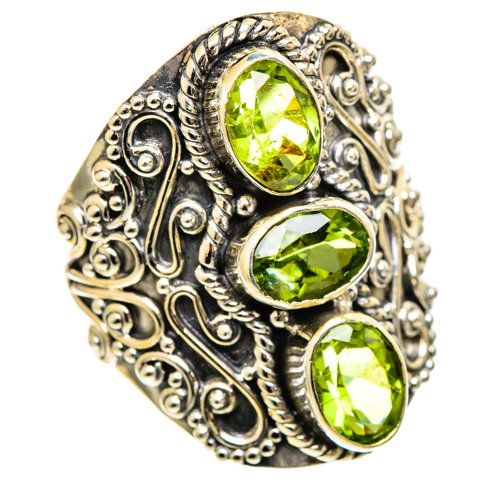 Peridot Rings handcrafted by Ana Silver Co - RING110755 - Photo 2