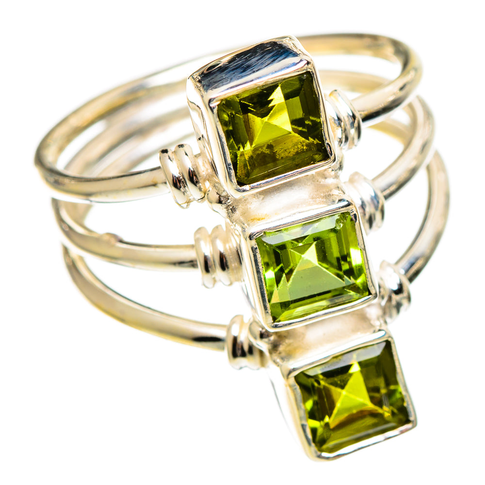 Peridot Rings handcrafted by Ana Silver Co - RING110757 - Photo 2