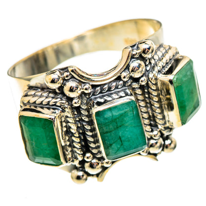 Emerald Rings handcrafted by Ana Silver Co - RING110758 - Photo 2