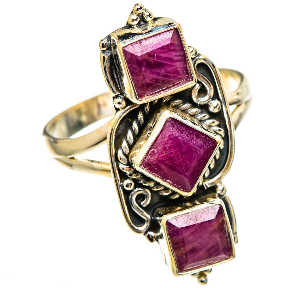 Ruby Rings handcrafted by Ana Silver Co - RING110763 - Photo 2