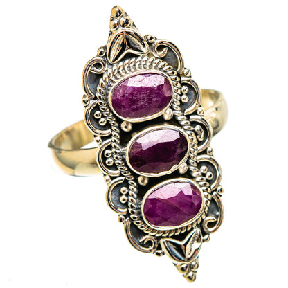 Ruby Rings handcrafted by Ana Silver Co - RING110764 - Photo 2
