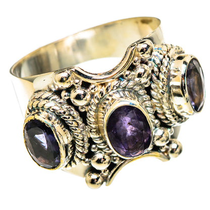 Violet Spinel Rings handcrafted by Ana Silver Co - RING110794 - Photo 2