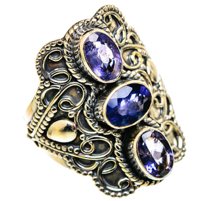 Violet Spinel Rings handcrafted by Ana Silver Co - RING110795 - Photo 2