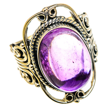 Amethyst Rings handcrafted by Ana Silver Co - RING110820 - Photo 2