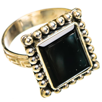 Black Onyx Rings handcrafted by Ana Silver Co - RING110824 - Photo 2