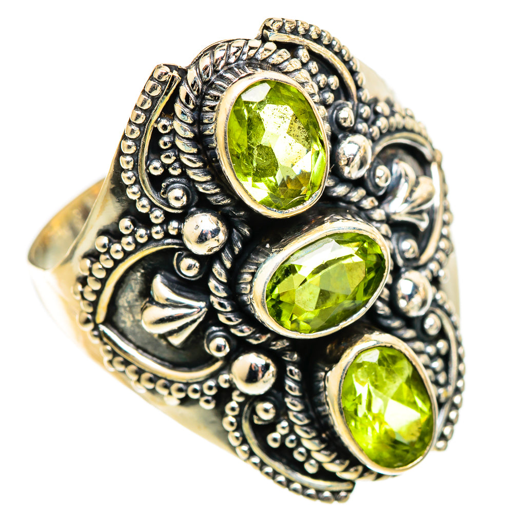 Peridot Rings handcrafted by Ana Silver Co - RING110841 - Photo 2