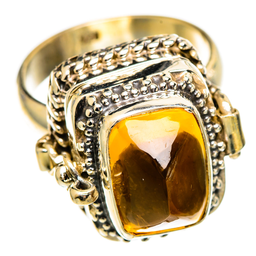 Citrine Rings handcrafted by Ana Silver Co - RING110845 - Photo 2