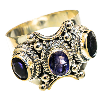Violet Spinel Rings handcrafted by Ana Silver Co - RING110848 - Photo 2