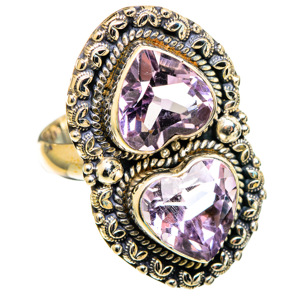 Kunzite Rings handcrafted by Ana Silver Co - RING110855 - Photo 2